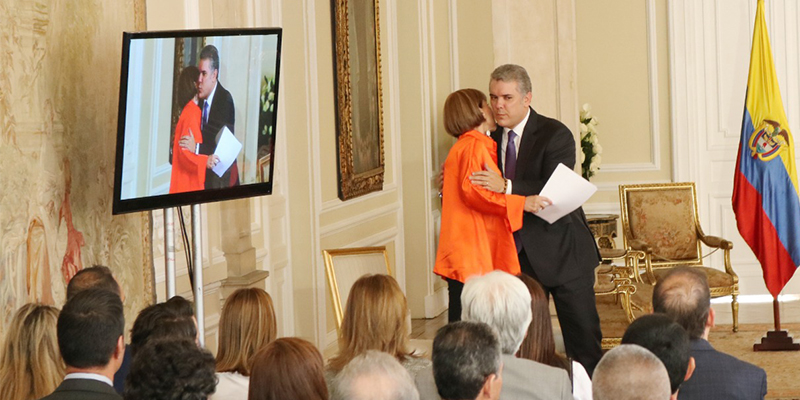 “Alicia Arango, una mujer comprometida y gran ejecutiva”: presidente Iván Duque